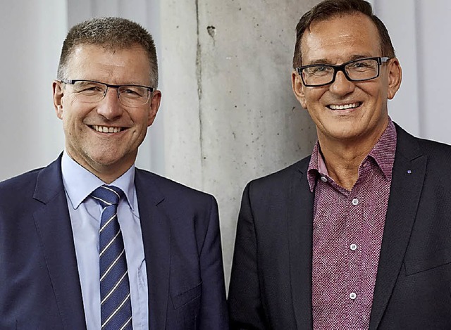 Rainer Waltersbacher und Duschan Gert fhren den Marketing-Club  | Foto: M. Bode