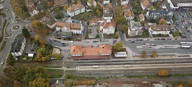 Noch endet die Bahnstrecke von Freibur... Rhein nach Colmar weitergefhrt wird.  | Foto: Patrick Kerber