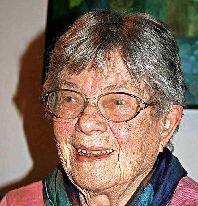 Bei bester geistiger und krperlicher ...eute in Steinen ihren 90. Geburtstag.   | Foto: Ralph Lacher