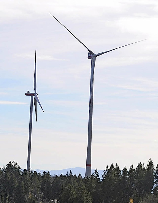 Windkraftanlagen verursachen Infrascha...gegner bislang einschtzbare Risiken.   | Foto: Kapitz