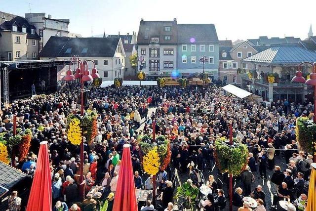 Viele Gste aus dem Elsass sorgen fr gute Chrysanthema-Bilanz