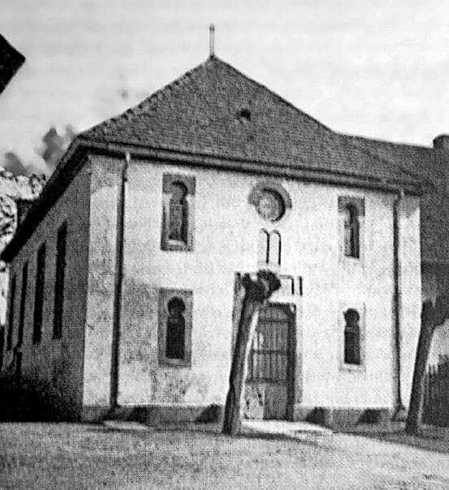 Die ehemalige Synagoge von Nonnenweier steht nicht mehr.   | Foto: Privat