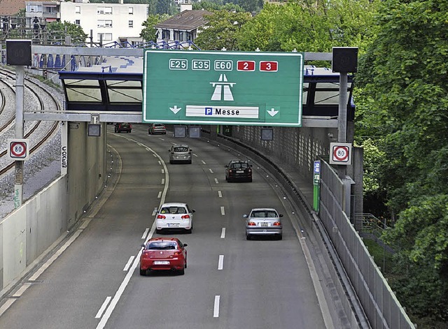Die Weiterentwicklung des Autobahnnetz...und um Basel bietet Diskussionsstoff.   | Foto: gra