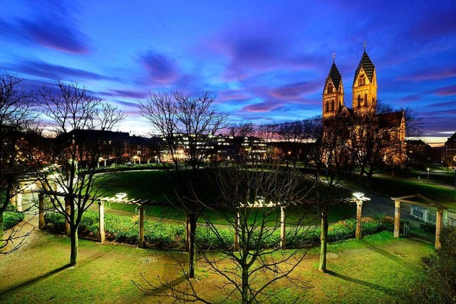 Der Sthlinger  Kirchplatz:  Hier kulm...t  Freiburg derzeit zu schaffen macht.  | Foto: Thomas Kunz