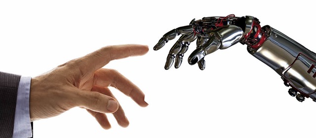 Mensch und Roboter arbeiten knftig enger zusammen.  | Foto: adobe.com