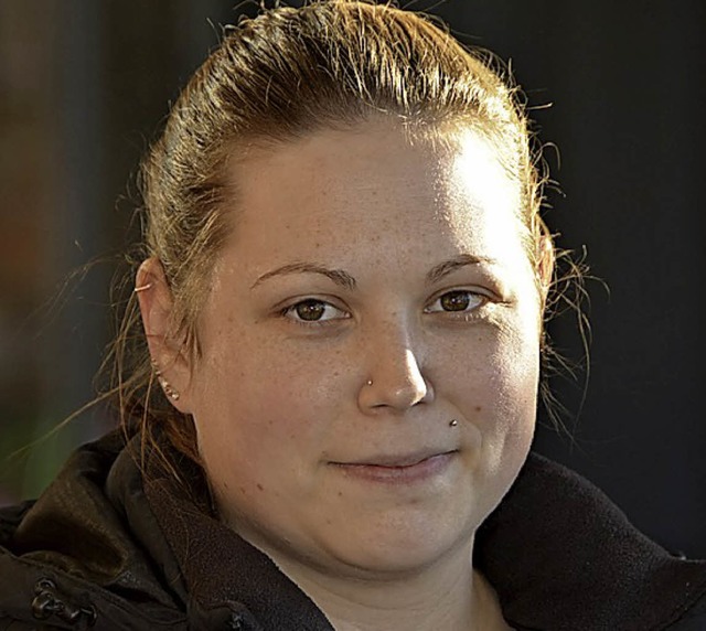 <BZ-Keyword>Miriam Bolz, 27,  Friesenh...dern, die ich meinem Kind zeigen kann.  | Foto: Franziska Weber