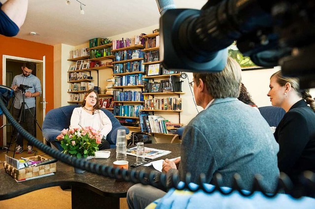 Maria H. beim Interview mit RTL  | Foto: MG RTL D / Daniel Schoenen