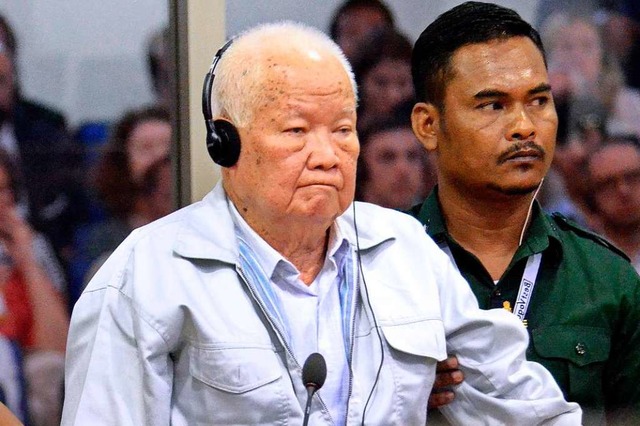 Khieu Samphan vor Gericht  | Foto: AFP