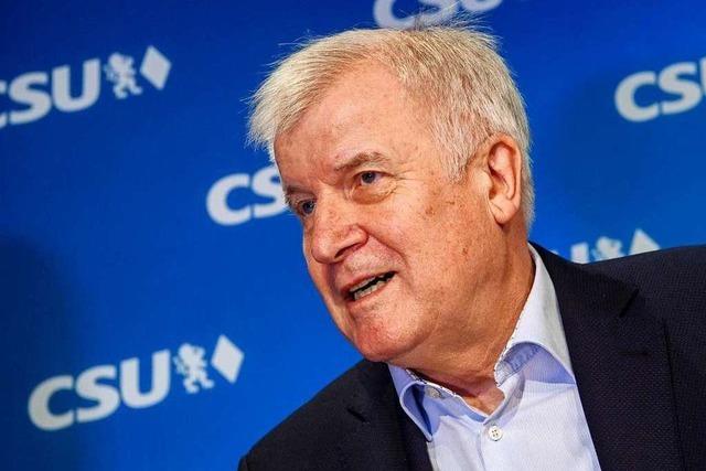 Horst Seehofer tritt am 19. Januar als CSU-Chef zurck
