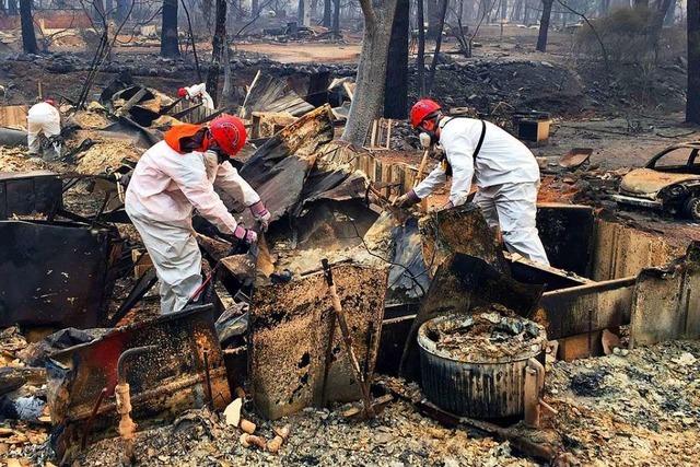 Zahl der Vermissten bei Waldbrand in Kalifornien auf mehr als 600 gestiegen