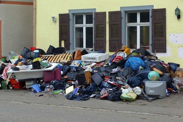 Durchwhlte Sperrmllhaufen, wie hier ...umstellung zumindest seltener werden.   | Foto: Archivfoto: Angelika Schmidt