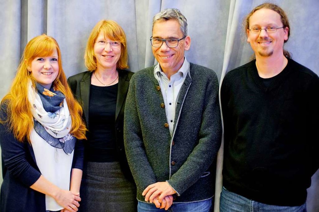 Die Referenten: Anna Wunderlin, Christ...raun und  Daniel Kammerer (von links).  | Foto: Ansgar Taschinski