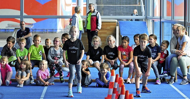 Fertig zum Start: 42  junge Sportler b..., die der Turnerbund organisiert hat.   | Foto: Ottmar Heiler