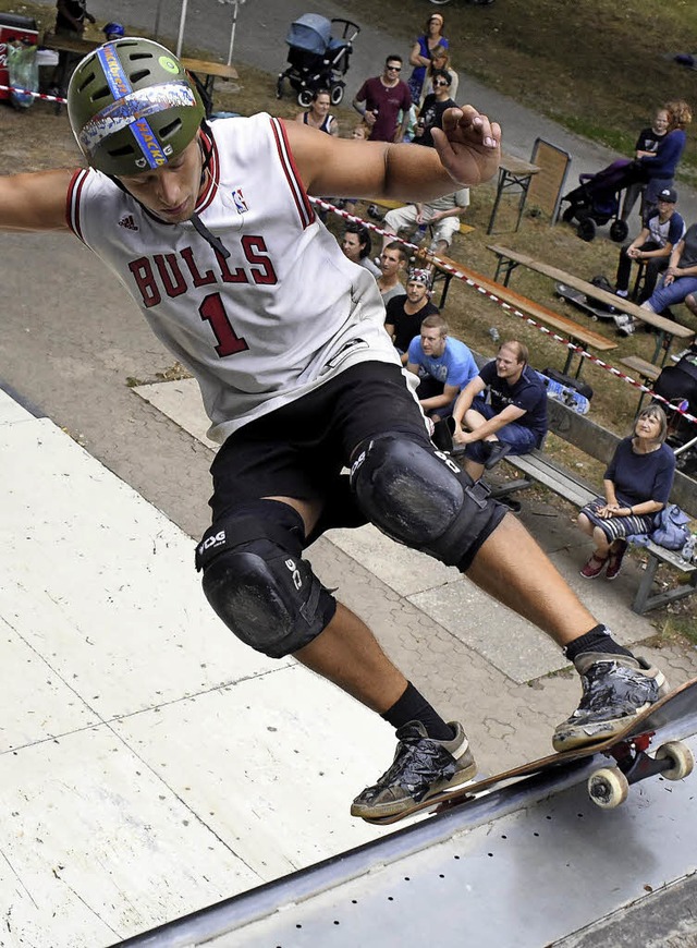 Skatboarden ist bei vielen Jugendlichen hoch im Kurs.  | Foto: Thomas Kunz