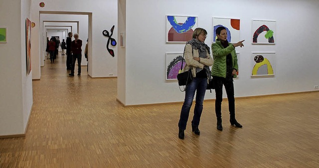 Die Ausstellung &#8222;Bis an die Gren...er im Kunstverein Offenburg zu sehen.   | Foto: Eri Sieberts