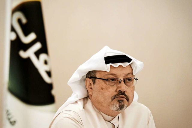 Der saudi-arabische Journalist Jamal K...s Heimatlandes in Istanbul umgebracht.  | Foto: AFP