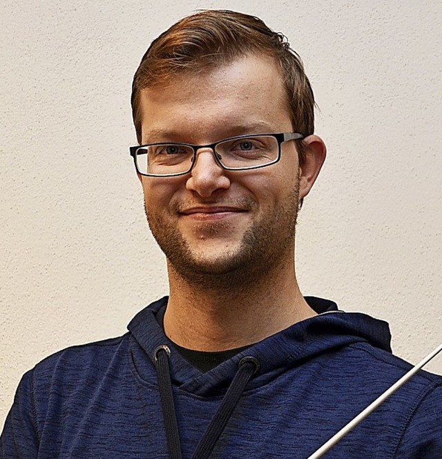 Florian Hall hat den Dirigentenlehrgang geschafft.  | Foto: Roland Vitt