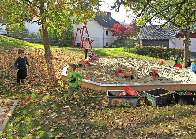 Mit  einer kleinen Feierstunde wurde k... nahmen das Areal sofort in Beschlag.   | Foto: Schmieder-Wenzel/ZVG