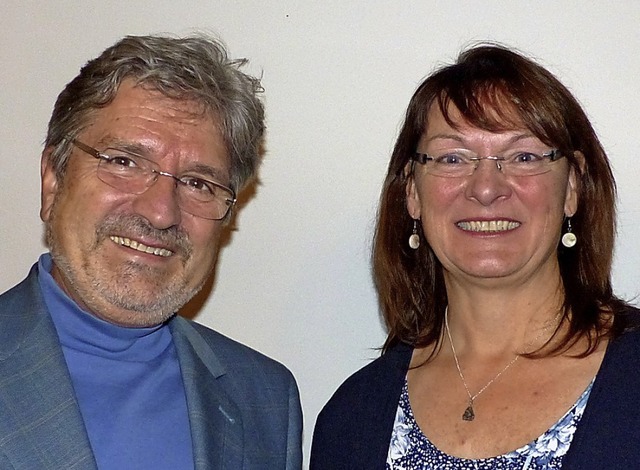 Ulrich Reimann und Agnes Wrne freuen ...22;Kultur am Sonntagnachmittag&#8220;.  | Foto: Claudia Bachmann-Goronzy