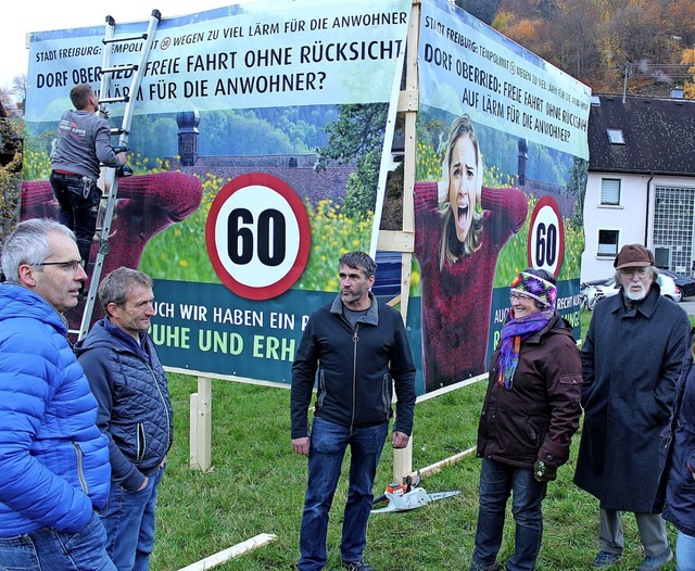 Den Anwohnern an der L126 in Oberried ...rtrglichere Geschwindigkeitsfhrung.   | Foto: Erich Krieger