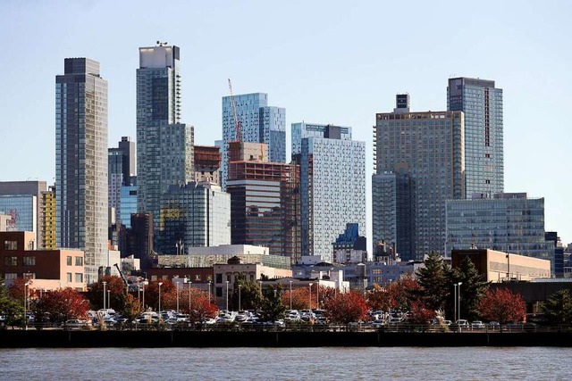 Die Skyline von New York. New York ist eine Metropole.  | Foto: dpa