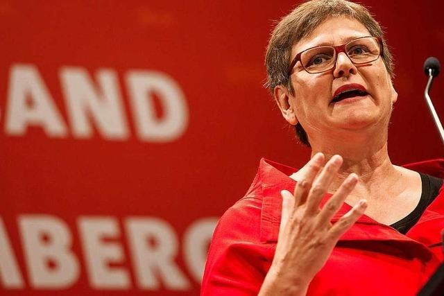 Wirft SPD-Landesvorsitzende Leni Breymaier nach dem knappen Ergebnis hin?