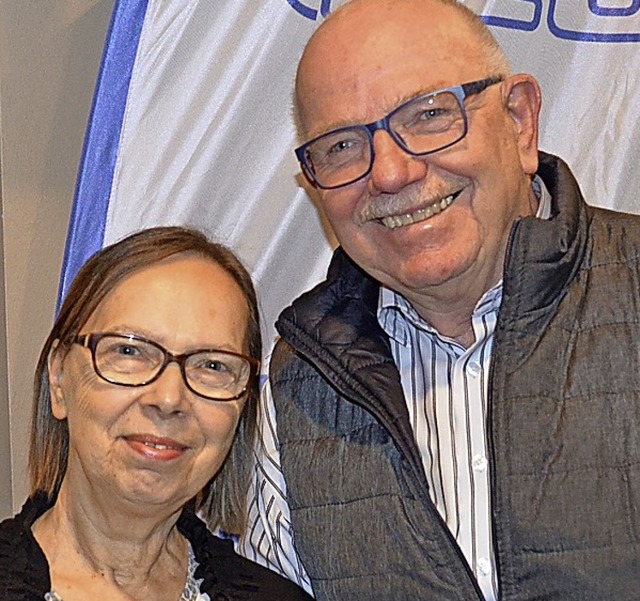 Petra Hofmann und  Hans Fischer  | Foto: Wieschenkmper