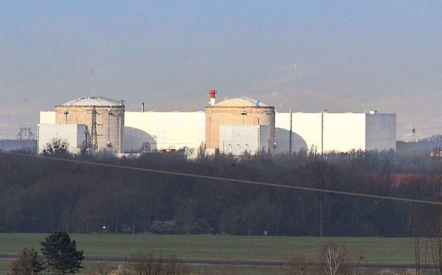 Das Atomkraftwerk Fessenheim  | Foto: dpa