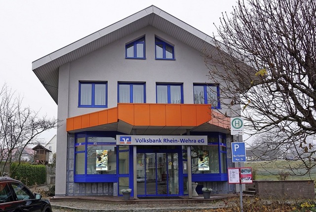 Volksbank in Grwihl schliet  | Foto: Hans-Jrgen Sackmann