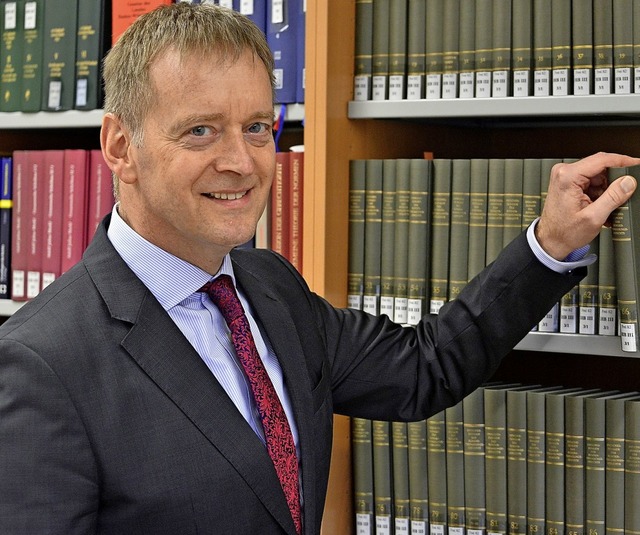 Der Freiburger Jurist Matthias Jestaedt  | Foto: Michael Bamberger