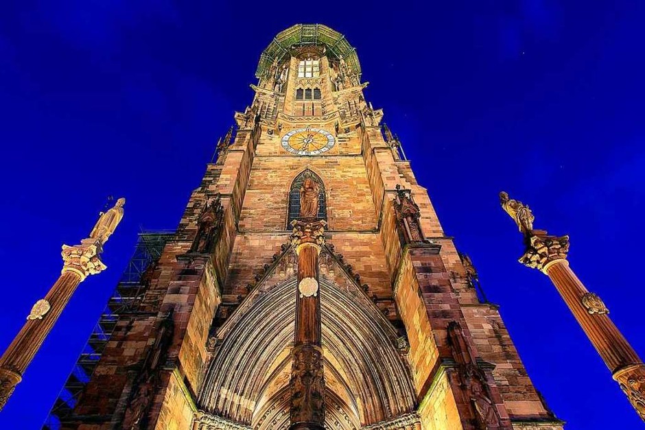 Das Freiburger Münster bei Nacht (Foto: Patrick Lohmüller) Das Freiburger Münster bei Nacht (Foto: Patrick Lohmüller)