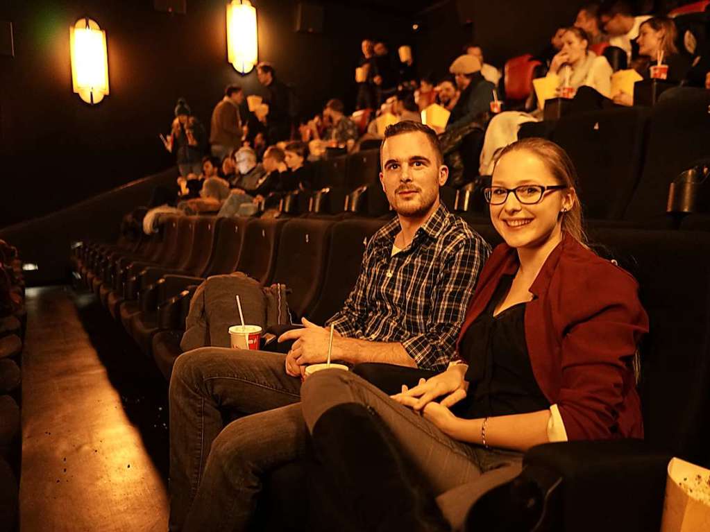 Bei fudders Clubcaf stellten Grnder aus Freiburg ihre Ideen im Cinemaxx vor.