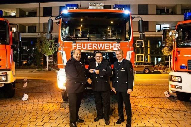 Rieselfelder Feuerwehr erhlt neues Tanklschfahrzeug fr 266.000 Euro