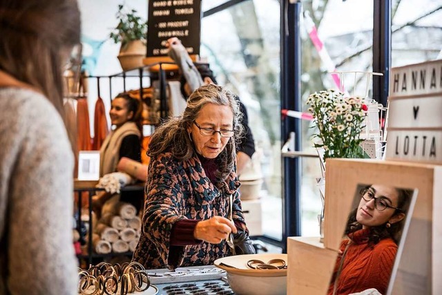 Der StijlMarkt in der Mensa Repartstrae  | Foto: StijlMarkt