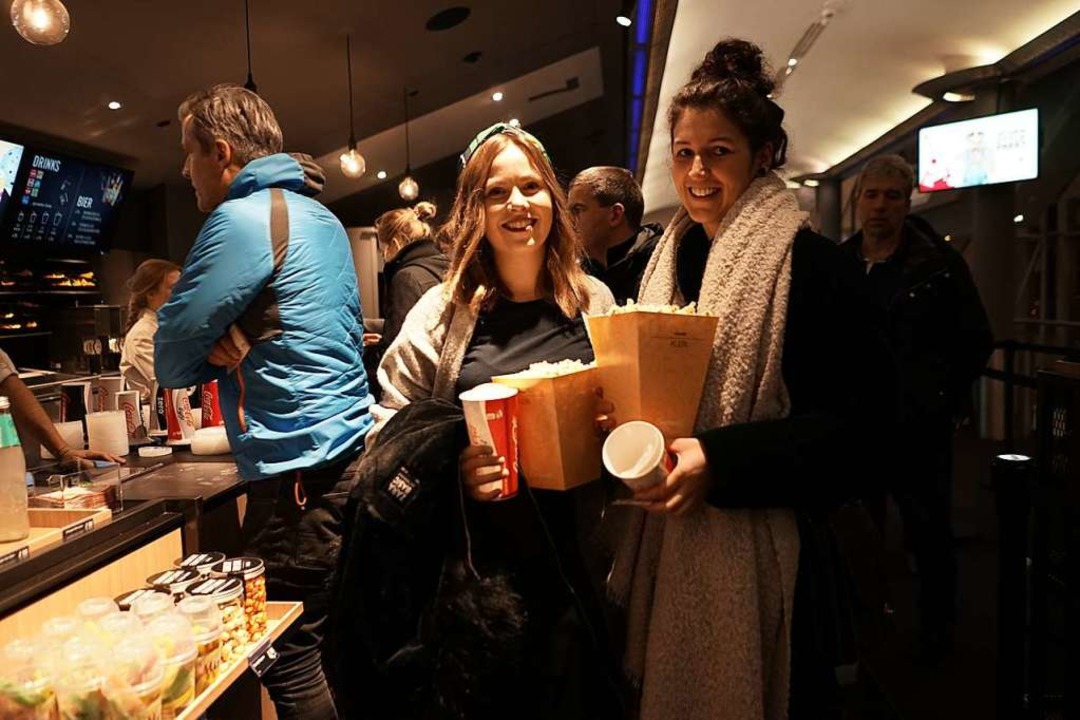 Popcorn, Cola und viel Innovation: Das...17;s bei fudders Clubcafé im Cinemaxx.  | Foto: Linn-Marie Hahn