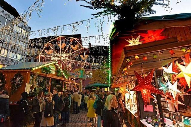 Fotos: Freiburger Weihnachtsmarkt startet so frh wie noch nie