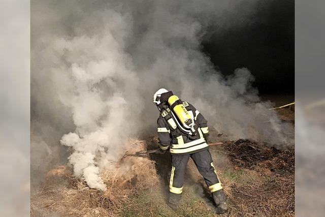 Wehr lscht Schwelbrand