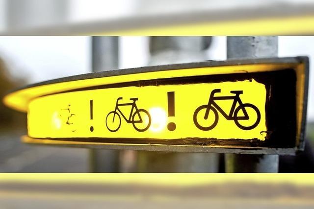 Neues Warnsystem soll Radfahrer im toten Winkel schützen