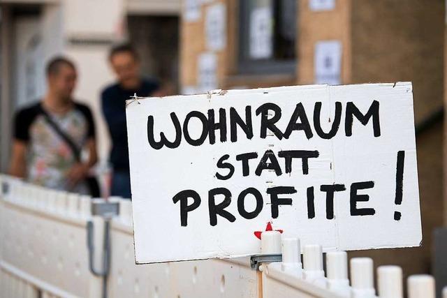 Pflger rechtfertigt Hausbesetzungen und will Wohnungskonzerne enteignen