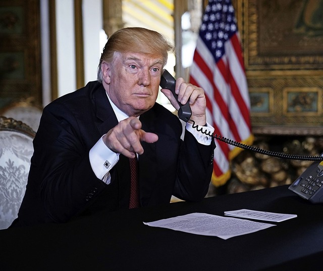 &#8222;Ein lupenreiner Populist&#8220;... amerikanische Prsident Donald Trump   | Foto:  AFP