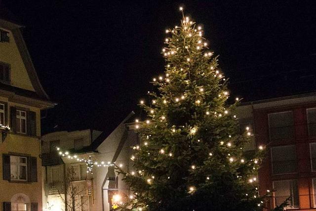 Unbekannte demolieren Weihnachtsbeleuchtung