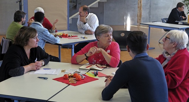 Intensiver Austausch unter den Teilnehmern  | Foto: Dorothee Philipp