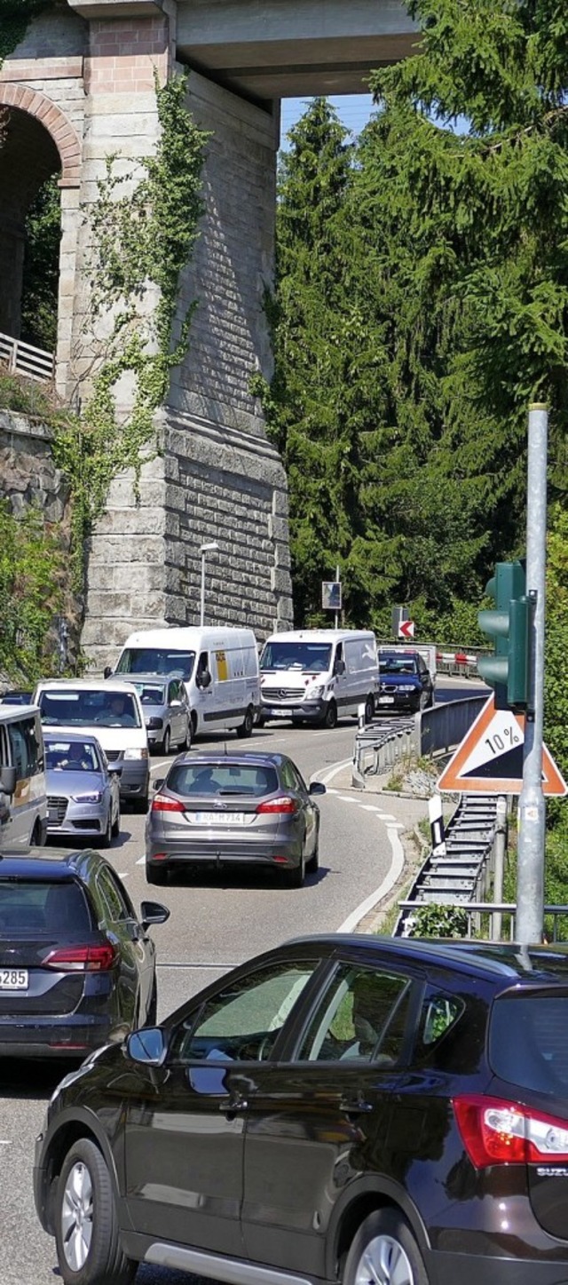 Dass die Abfahrt Hauenstein nach  wie ...ioritt habe, betont das Landratsamt.   | Foto: Winfried Dietsche