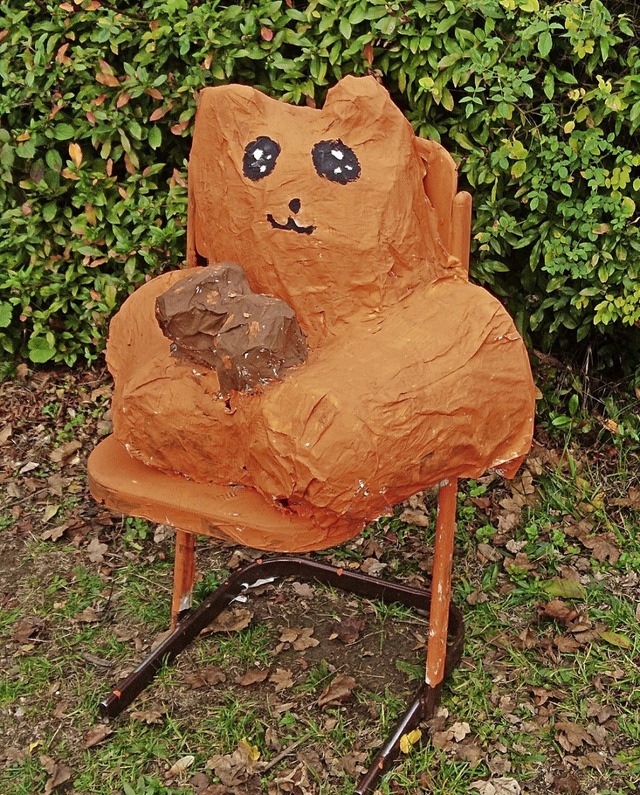 Ein Hamster-Stuhl  | Foto: Melanie Mittelbach