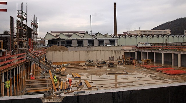 Fr den Bau der Sporthalle Brombach si...o im Haushaltsplanentwurf vorgesehen.   | Foto: Paul Schleer