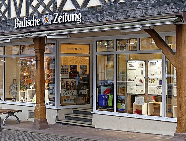 BZ-Geschftsstelle in Ettenheim.  | Foto: BZ