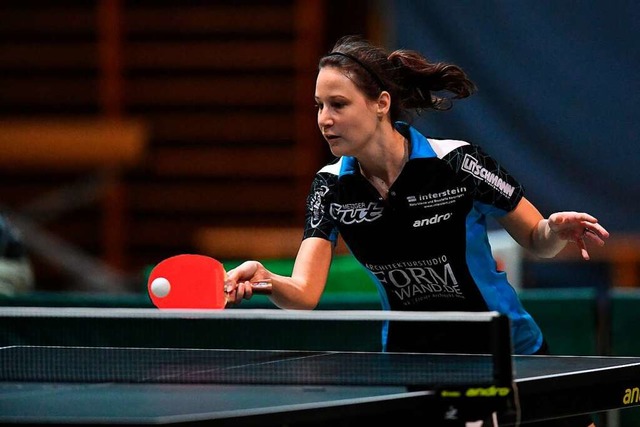 Sie ist die Spitzenspielerin des ersten Frauen-Teams: Monika Kuribayashi  | Foto: Wolfgang Scheu