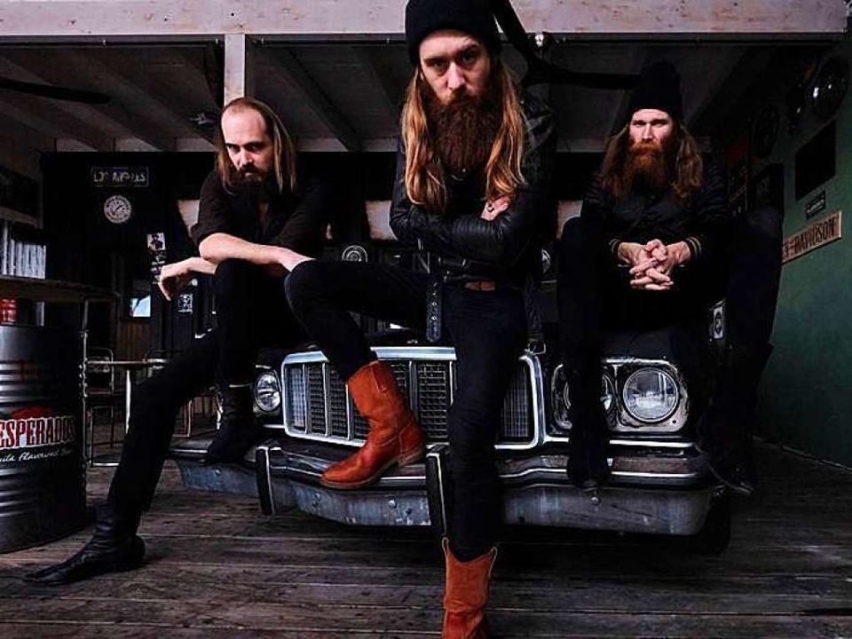 Kadavar rocken am Samstag im Jazzhaus.  | Foto: Christoph Bartelt