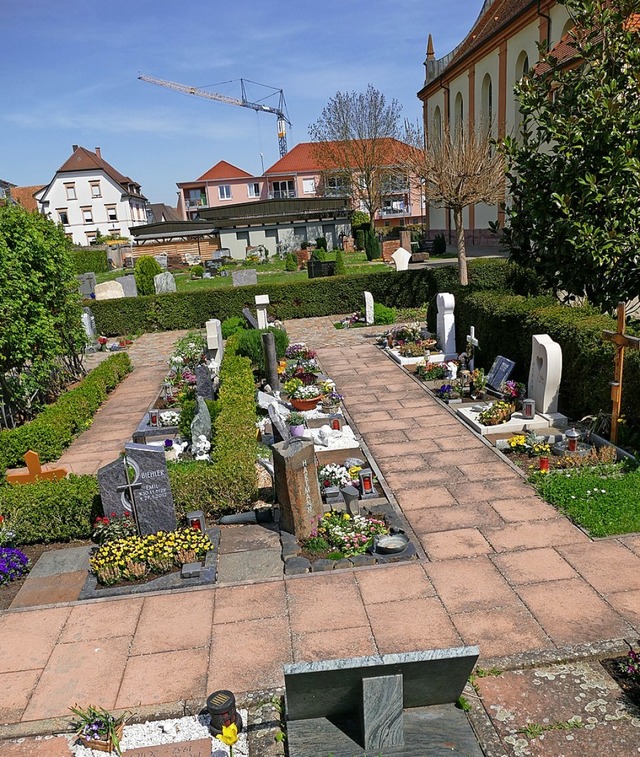 Der Ringsheimer Friedhof   | Foto: Klaus Fischer