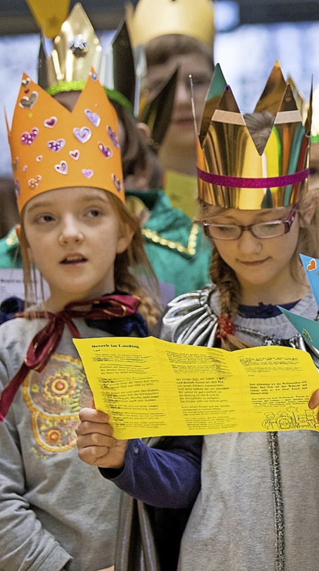 Die Pfarrgemeinden suchen wieder Sternsinger.   | Foto: Symbolfoto: dpa